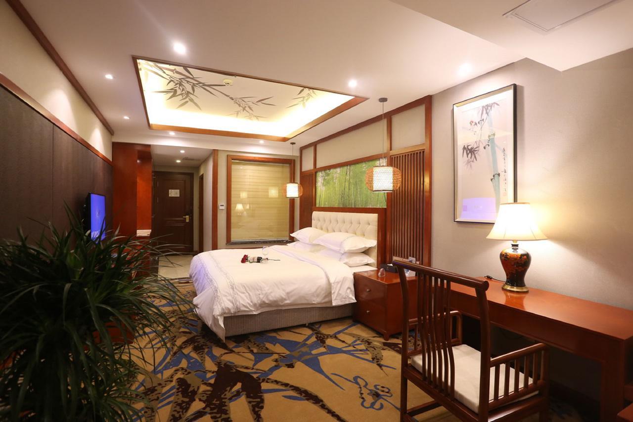Mingshan Hotel Chengdu Exteriör bild