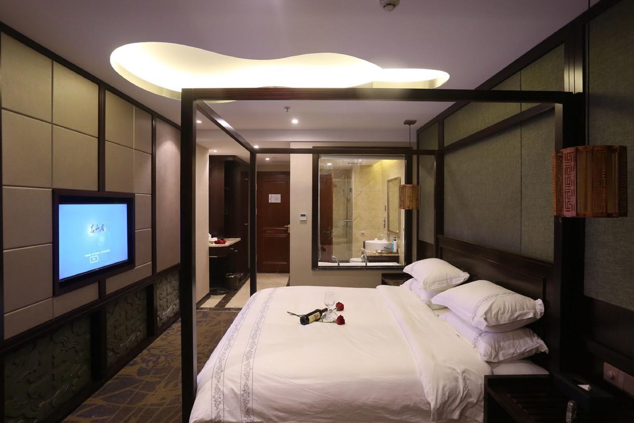 Mingshan Hotel Chengdu Exteriör bild