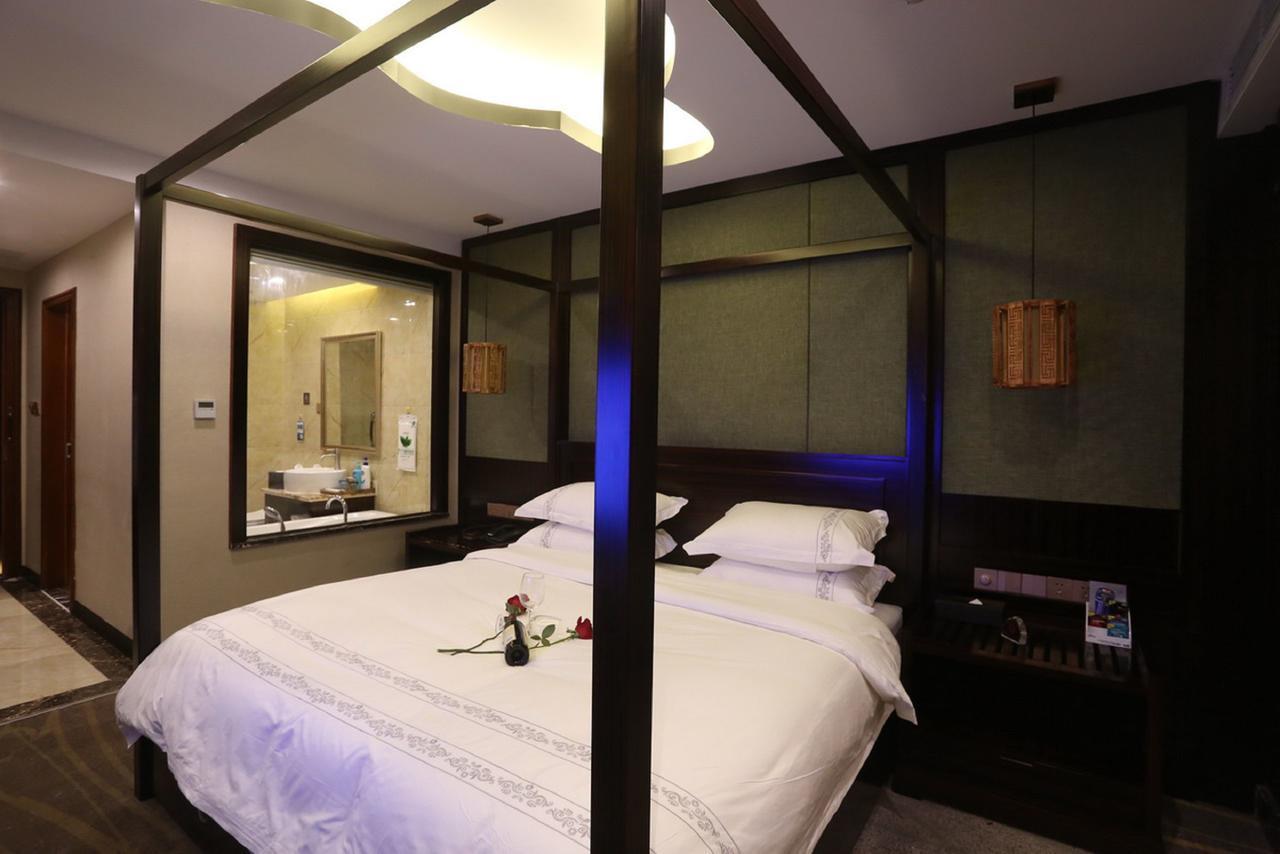 Mingshan Hotel Chengdu Exteriör bild