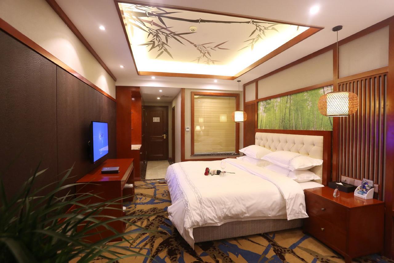 Mingshan Hotel Chengdu Exteriör bild